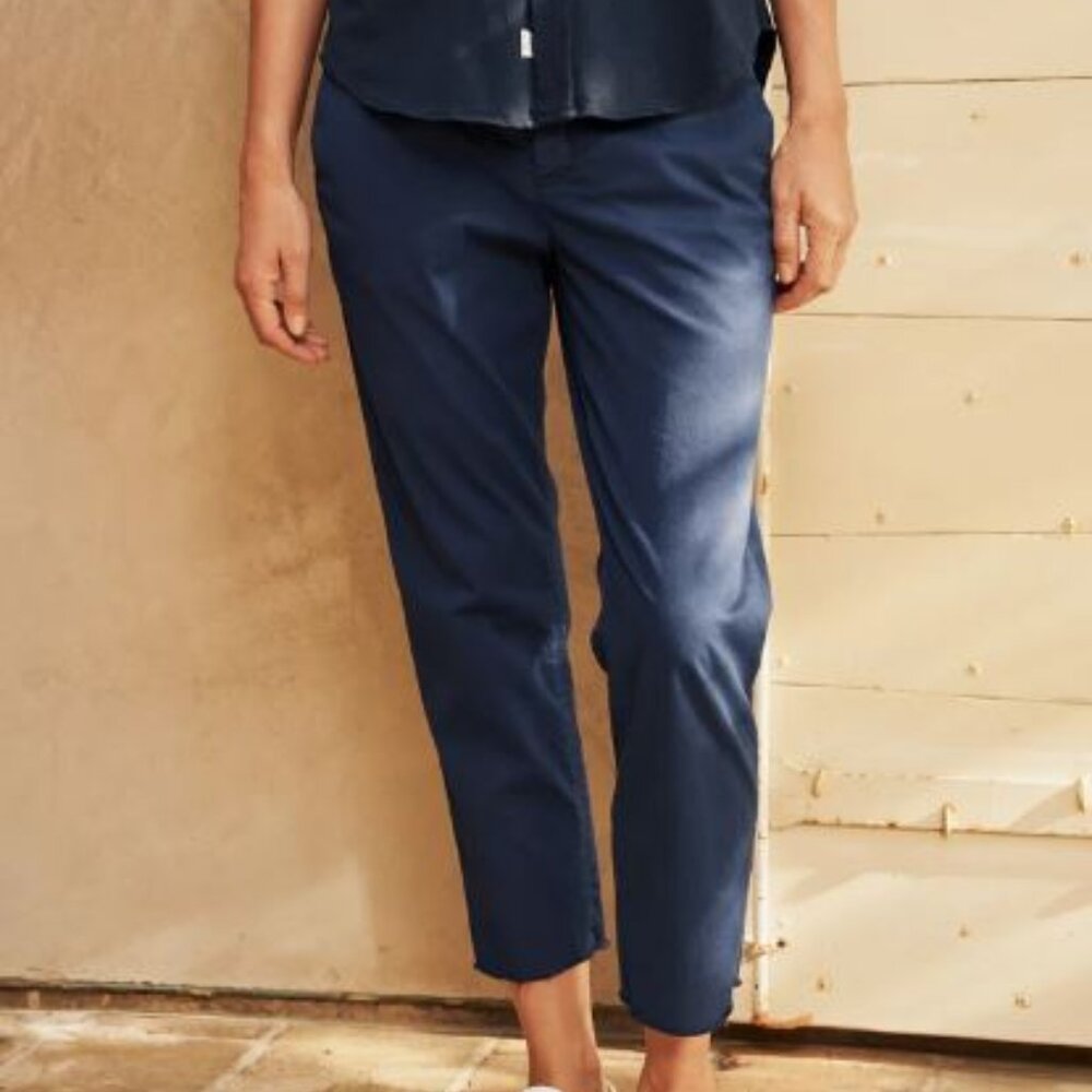Frank & Eileen  Wicklow Italian Chino in Vintage Navy, Size 10, NWT